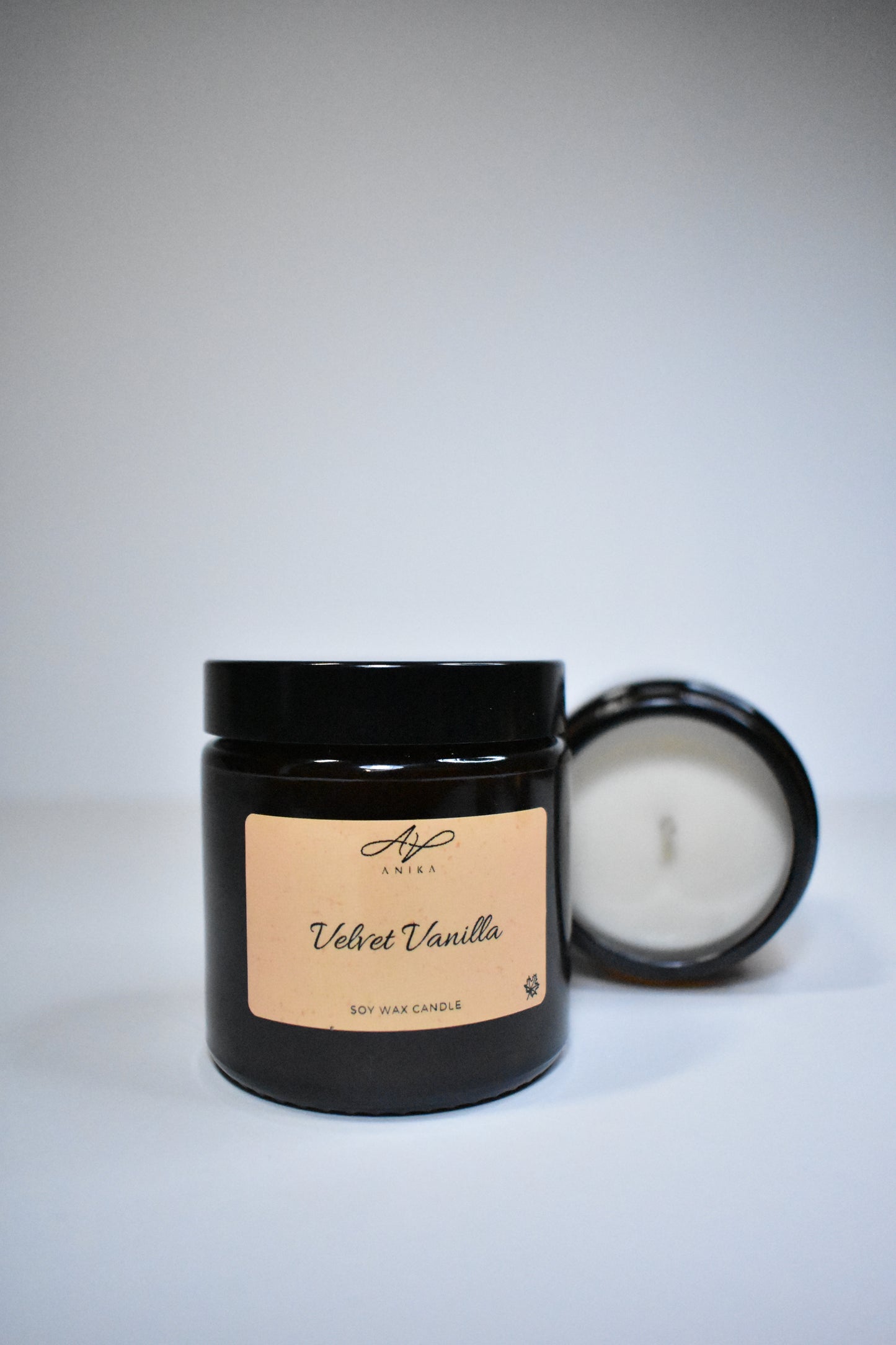 Velvet Vanilla sójová sviečka v skle 90g