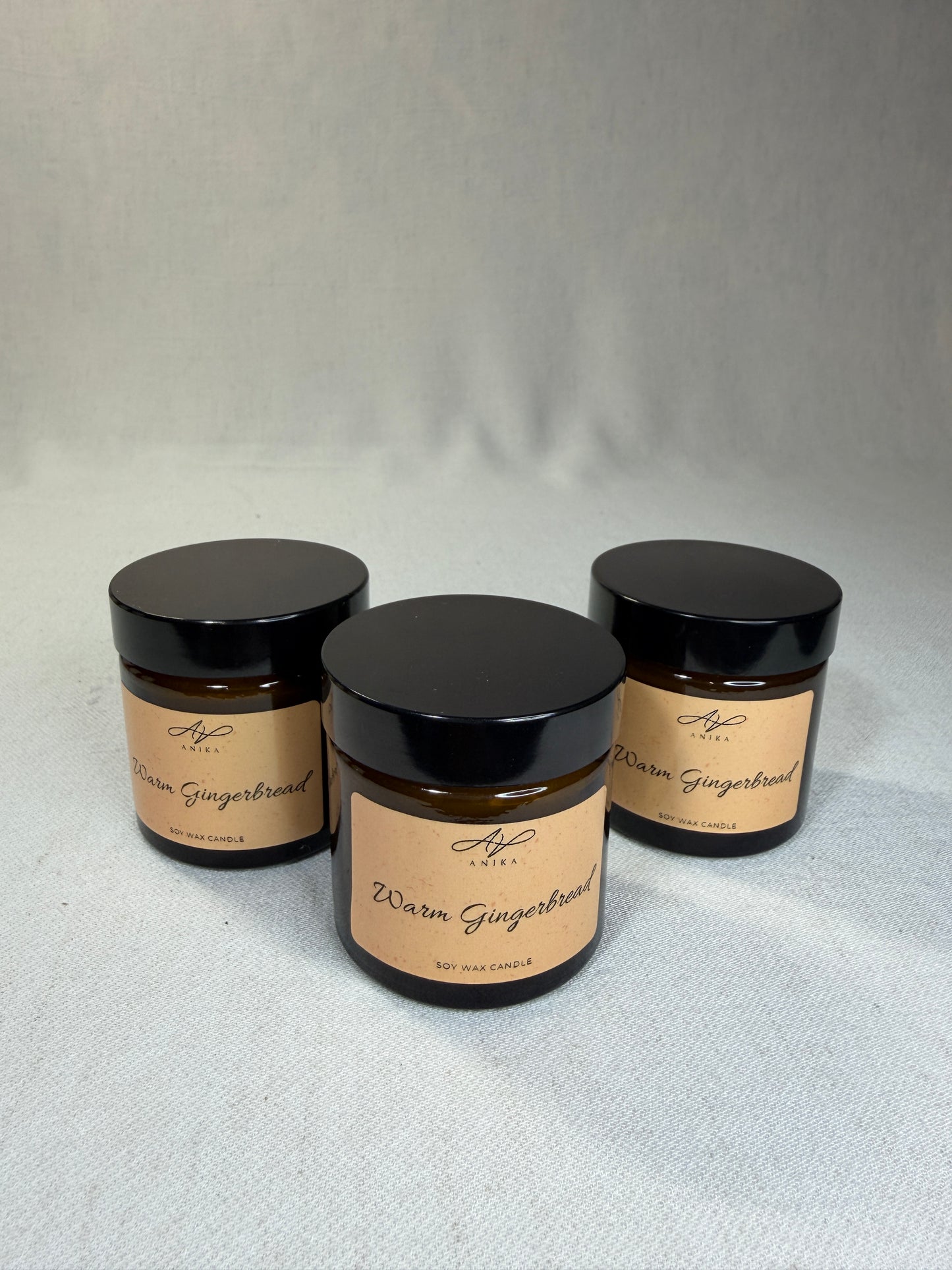 Warm Gingerbread sójová sviečka v skle 50g