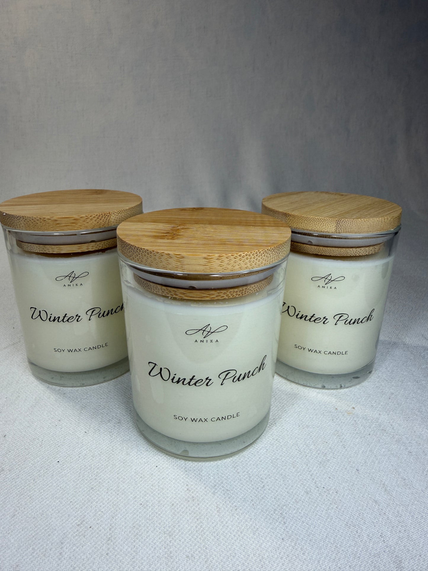 Winter Punch sójová sviečka v skle 150g