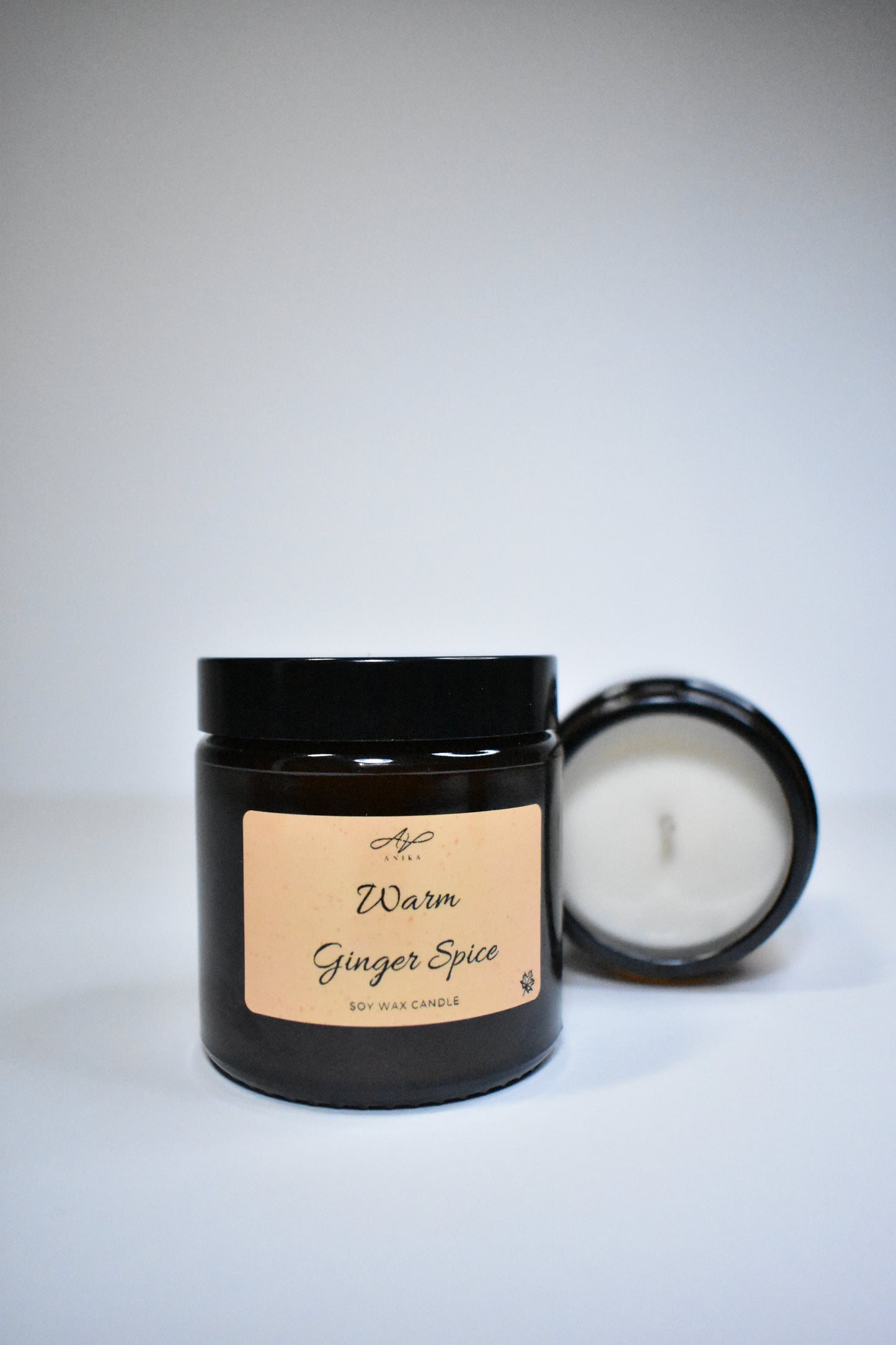 Warm Ginger Spice sójová sviečka v skle 90g