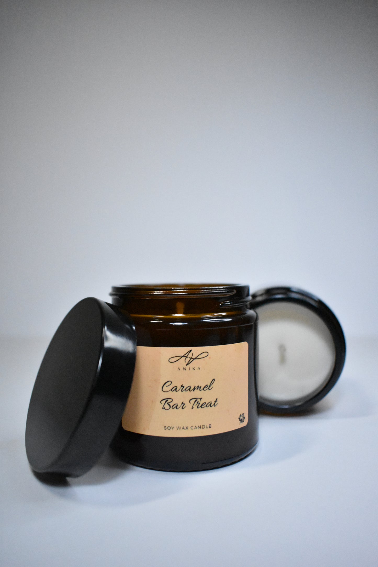 Caramel Bar Treat sójová sviečka v skle 90g