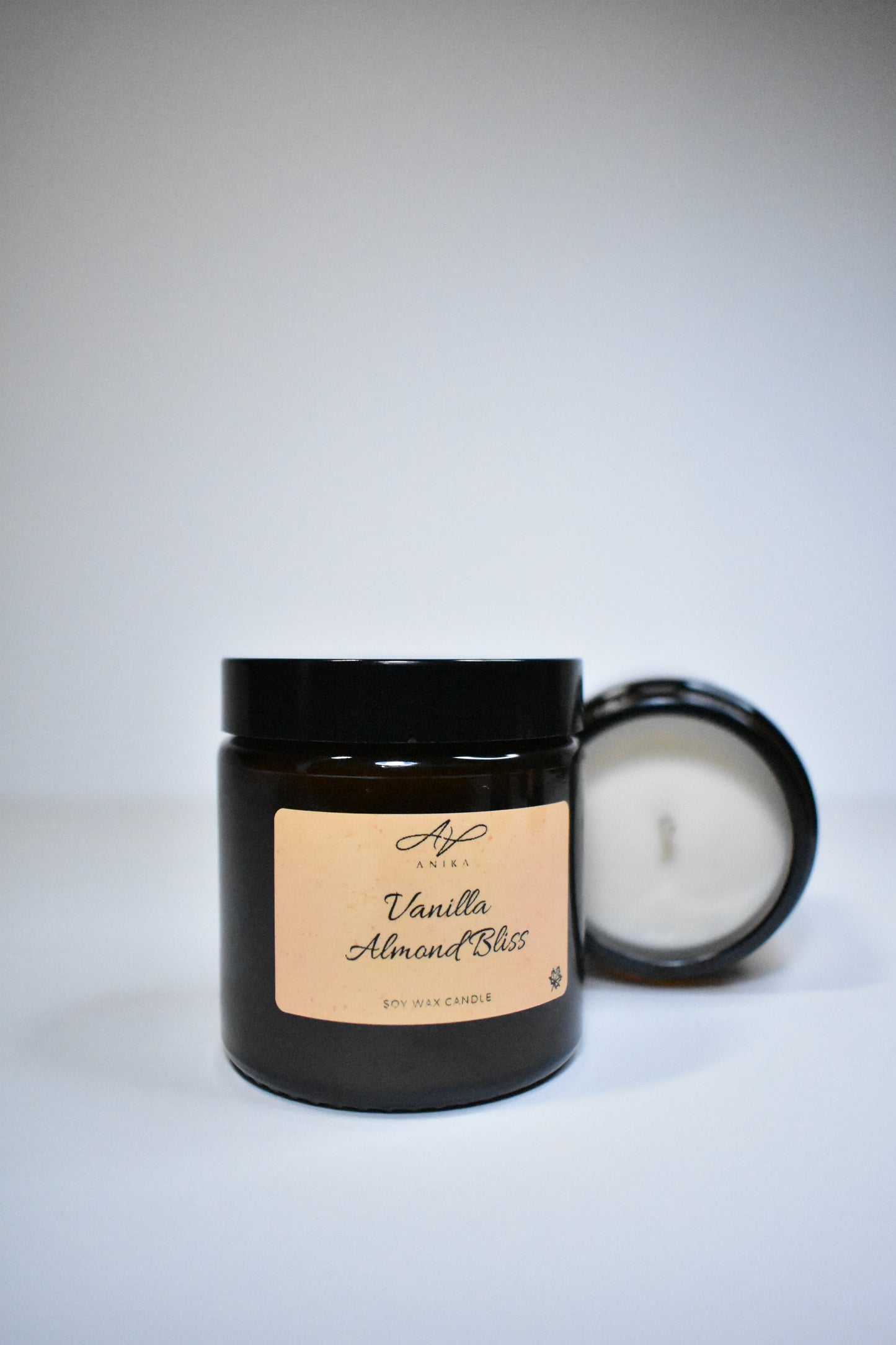 Vanilla Almond Bliss sójová sviečka v skle 90g