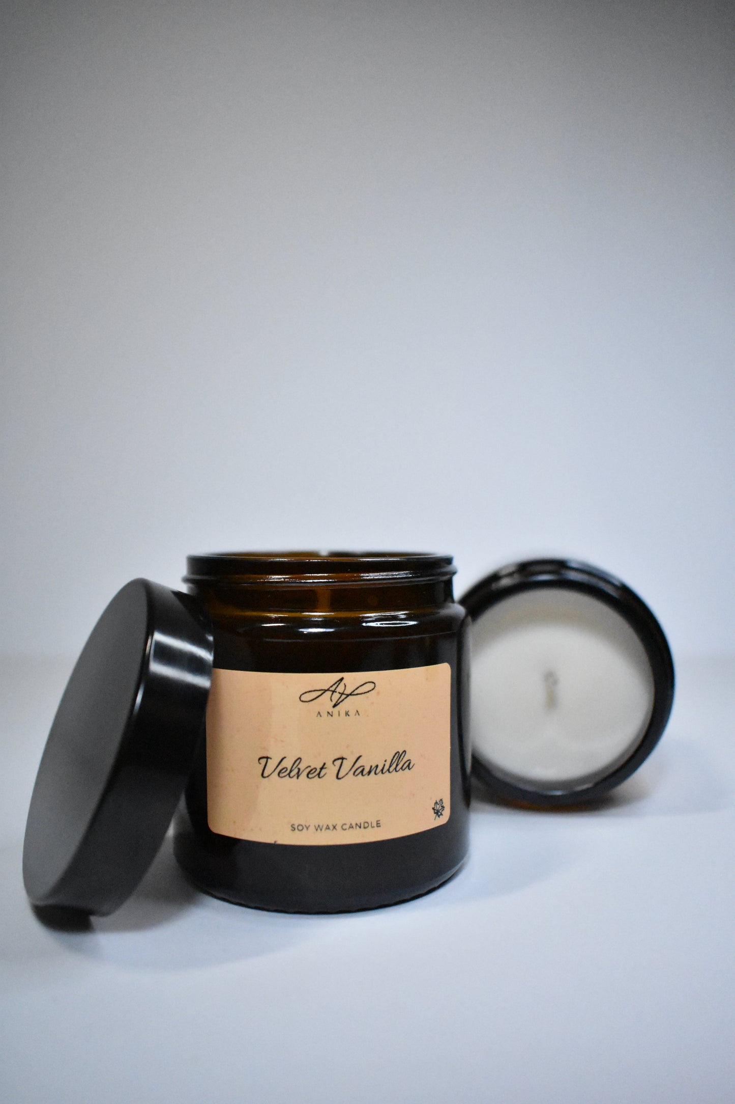 Velvet Vanilla sójová sviečka v skle 90g