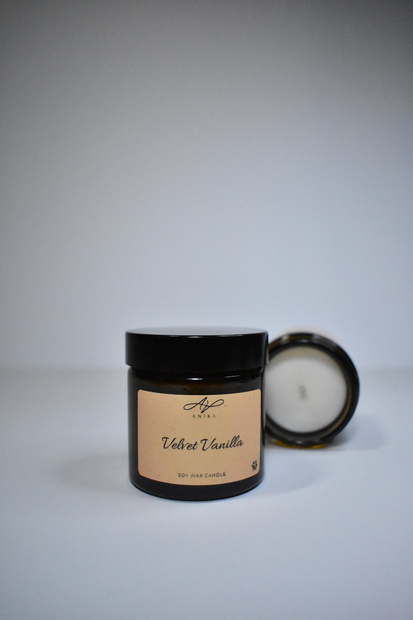 Velvet Vanilla sójová sviečka v skle 50g