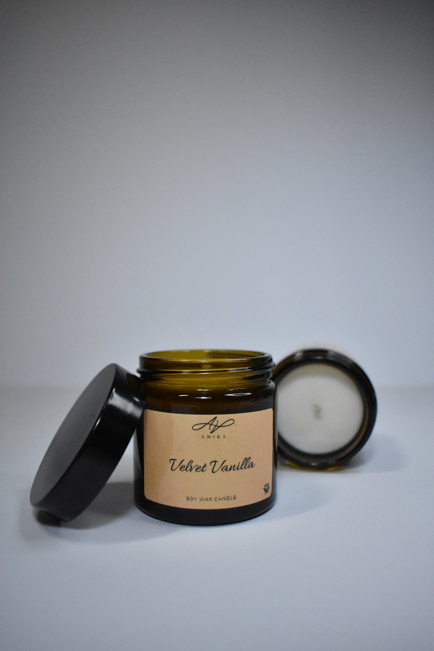 Velvet Vanilla sójová sviečka v skle 50g