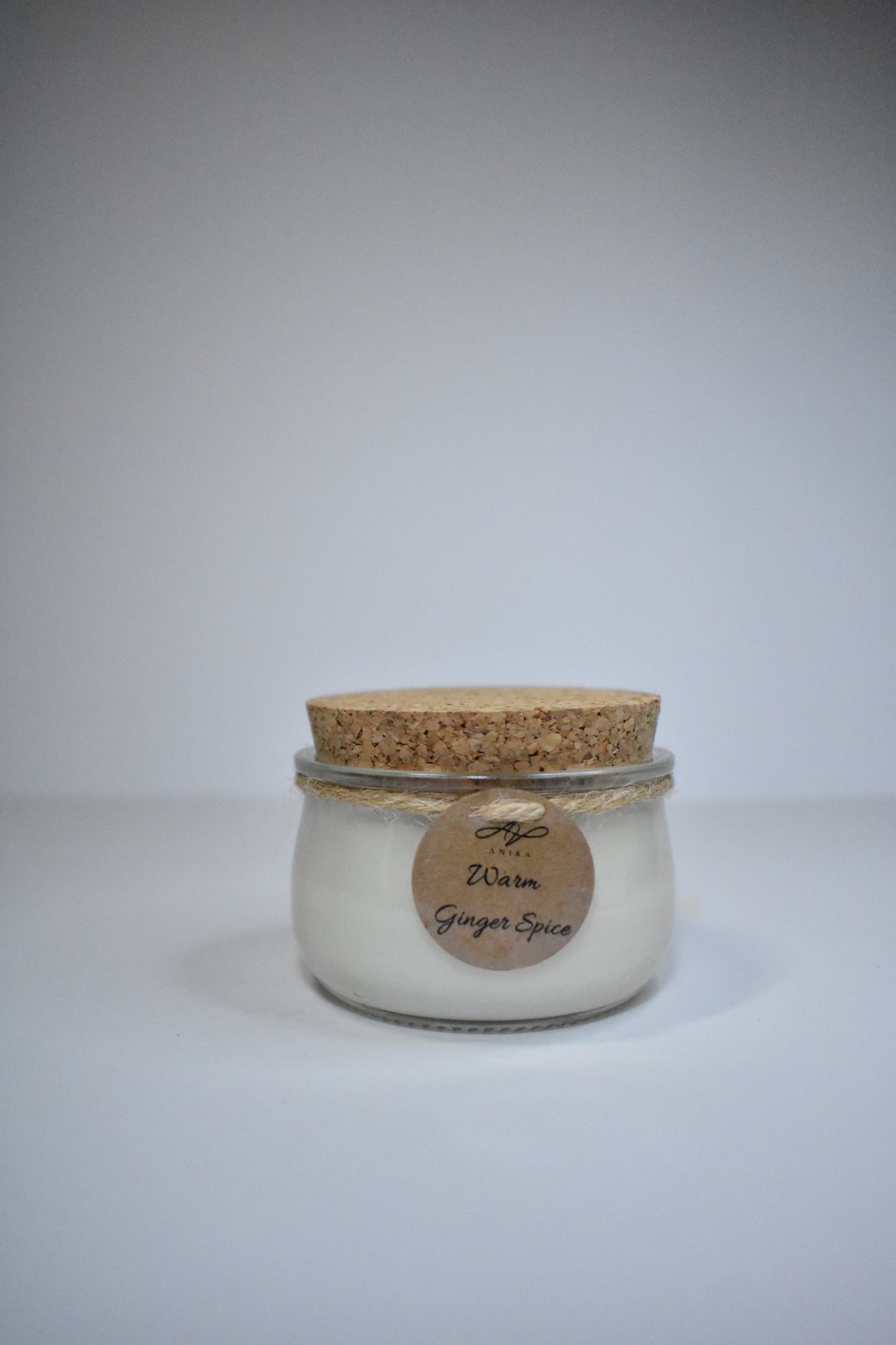 Warm Ginger Spice sójová sviečka v skle 100g