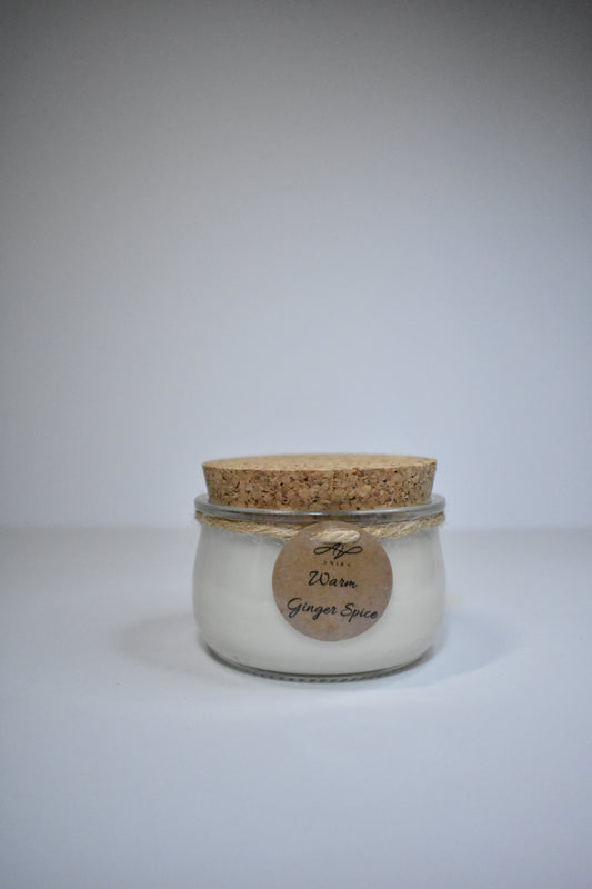 Warm Ginger Spice sójová sviečka v skle 100g