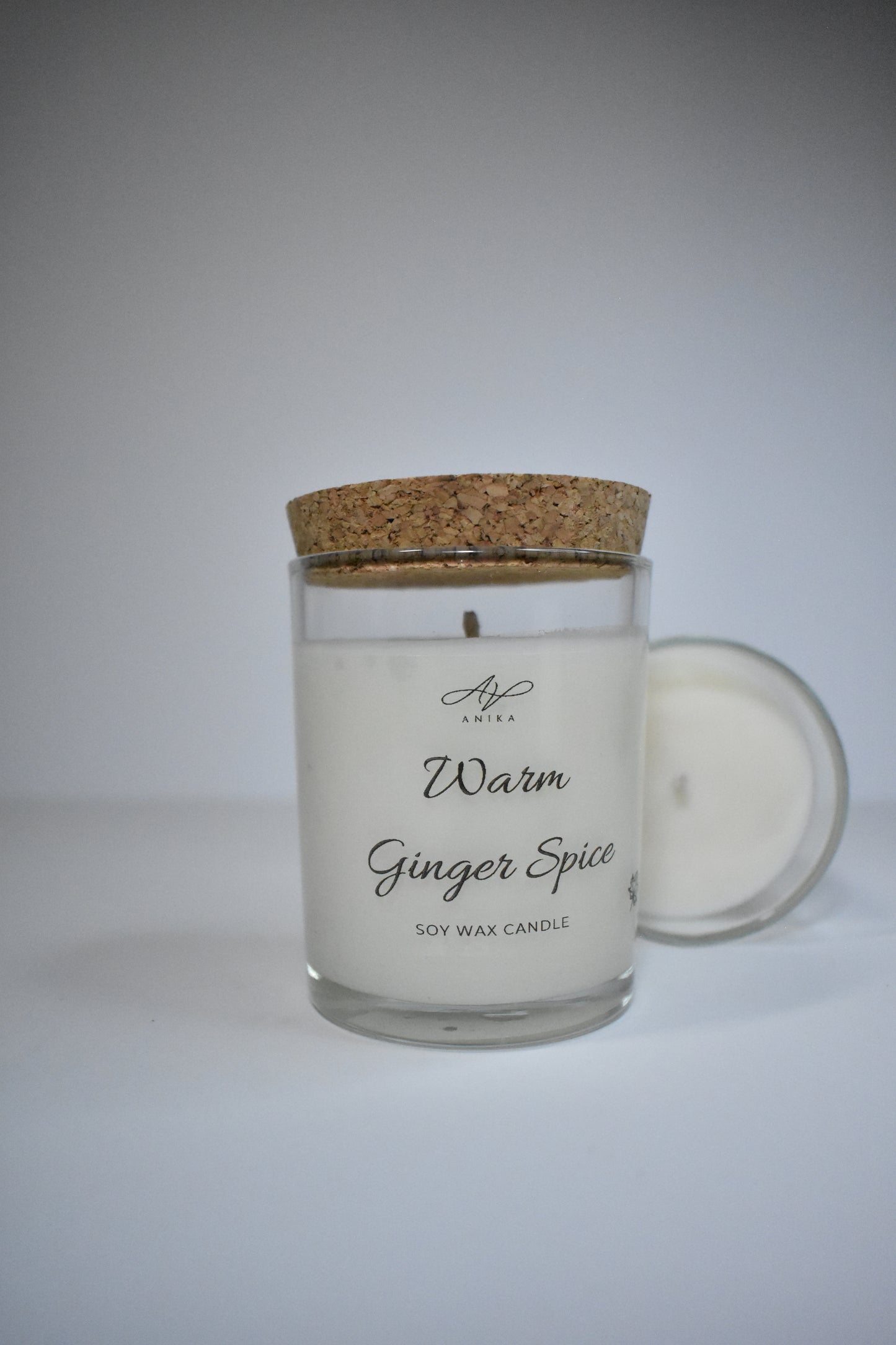 Warm Ginger Spice sójová sviečka v skle 150g
