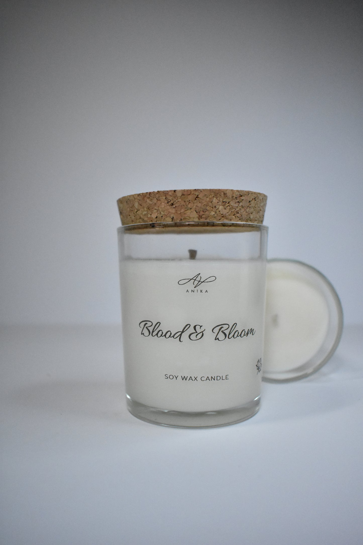 Blood & Bloom sójová sviečka v skle 150g