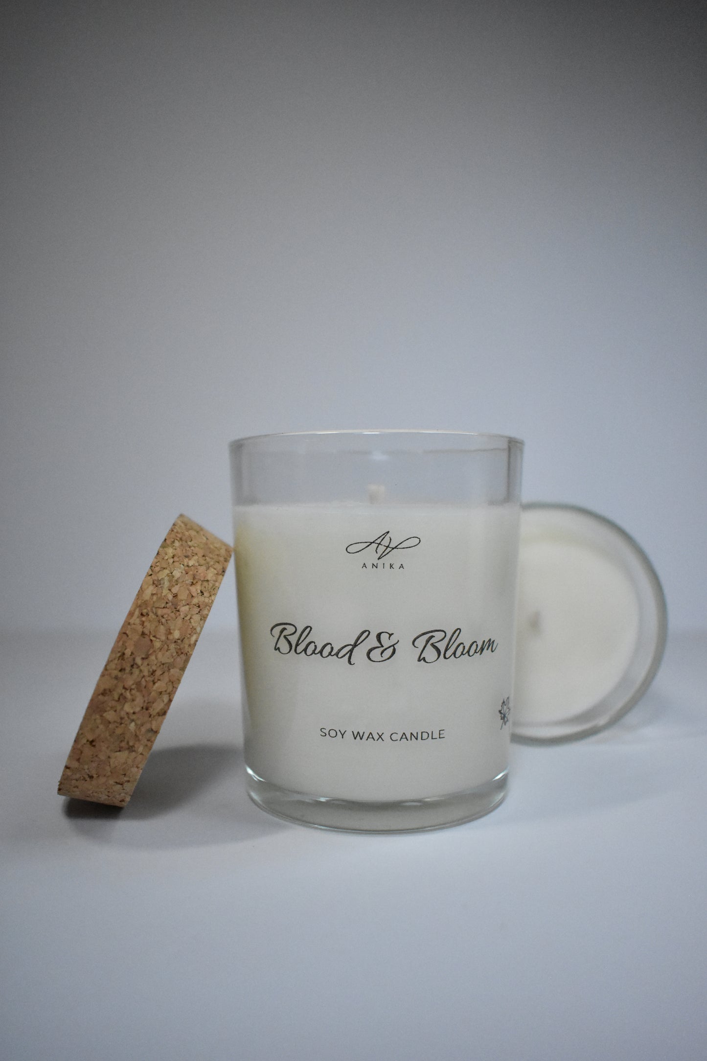 Blood & Bloom sójová sviečka v skle 150g