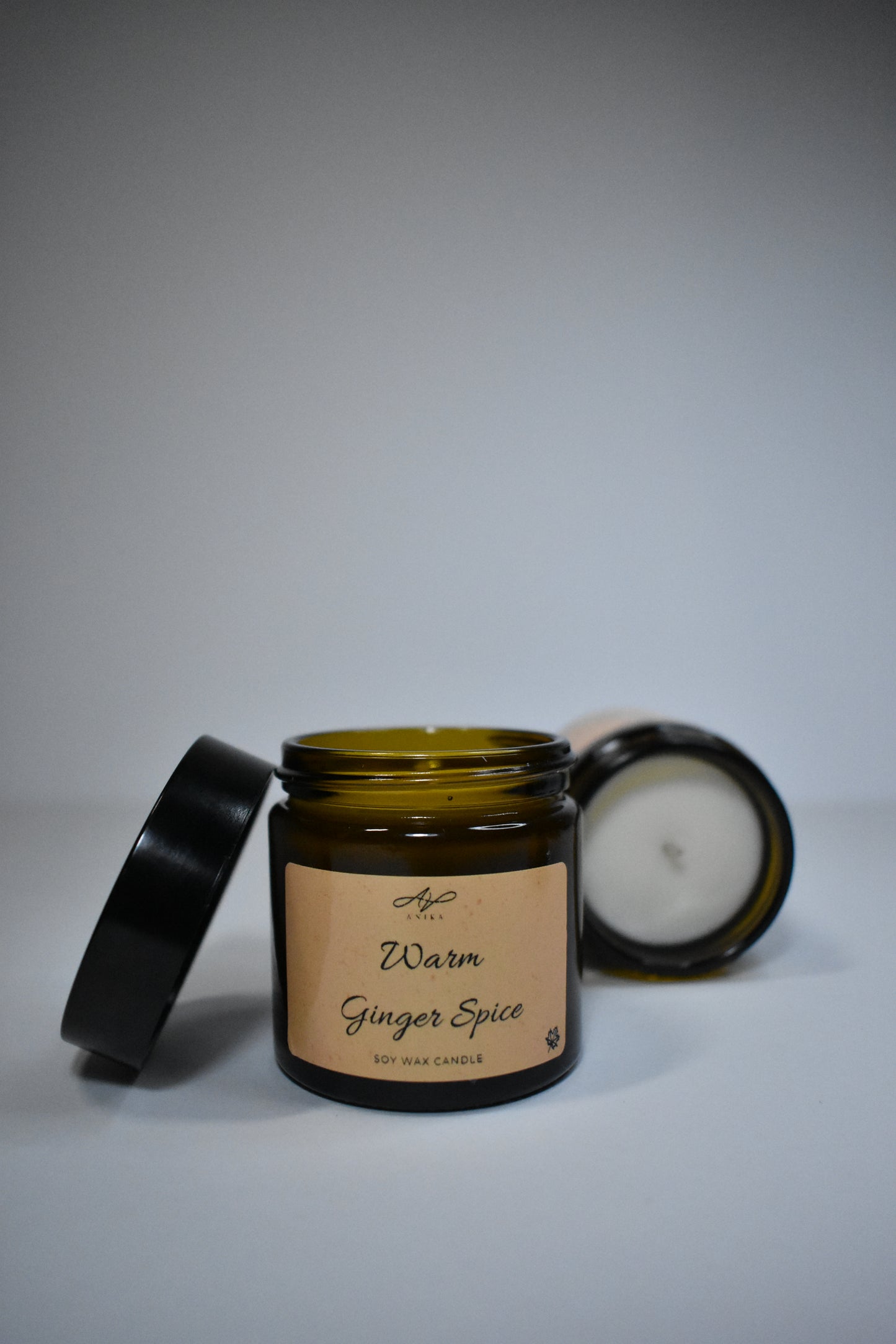 Warm Ginger Spice sójová sviečka v skle 50g