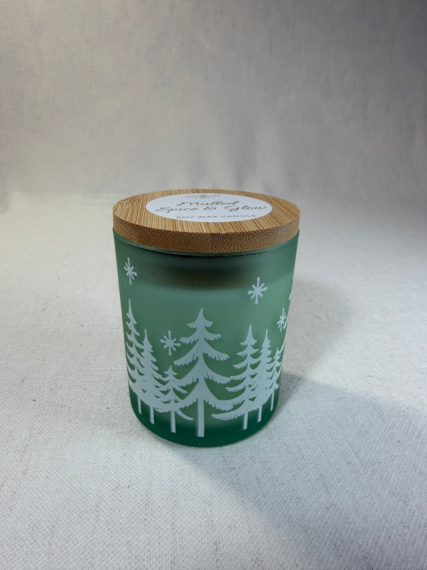 Mulled Spice & Glow sójová sviečka v skle 150g Winter