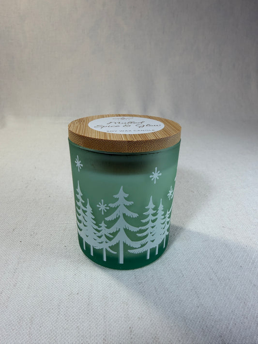 Mulled Spice & Glow sójová sviečka v skle 150g Winter