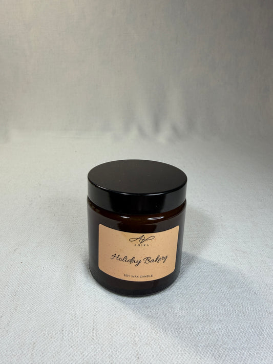 Holiday Bakery sójová sviečka v skle 90g