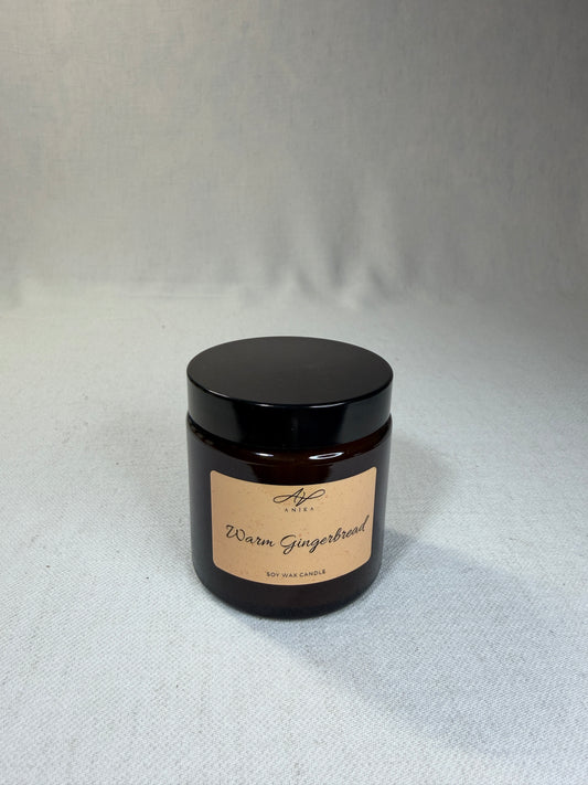Warm Gingerbread sójová sviečka v skle 90g