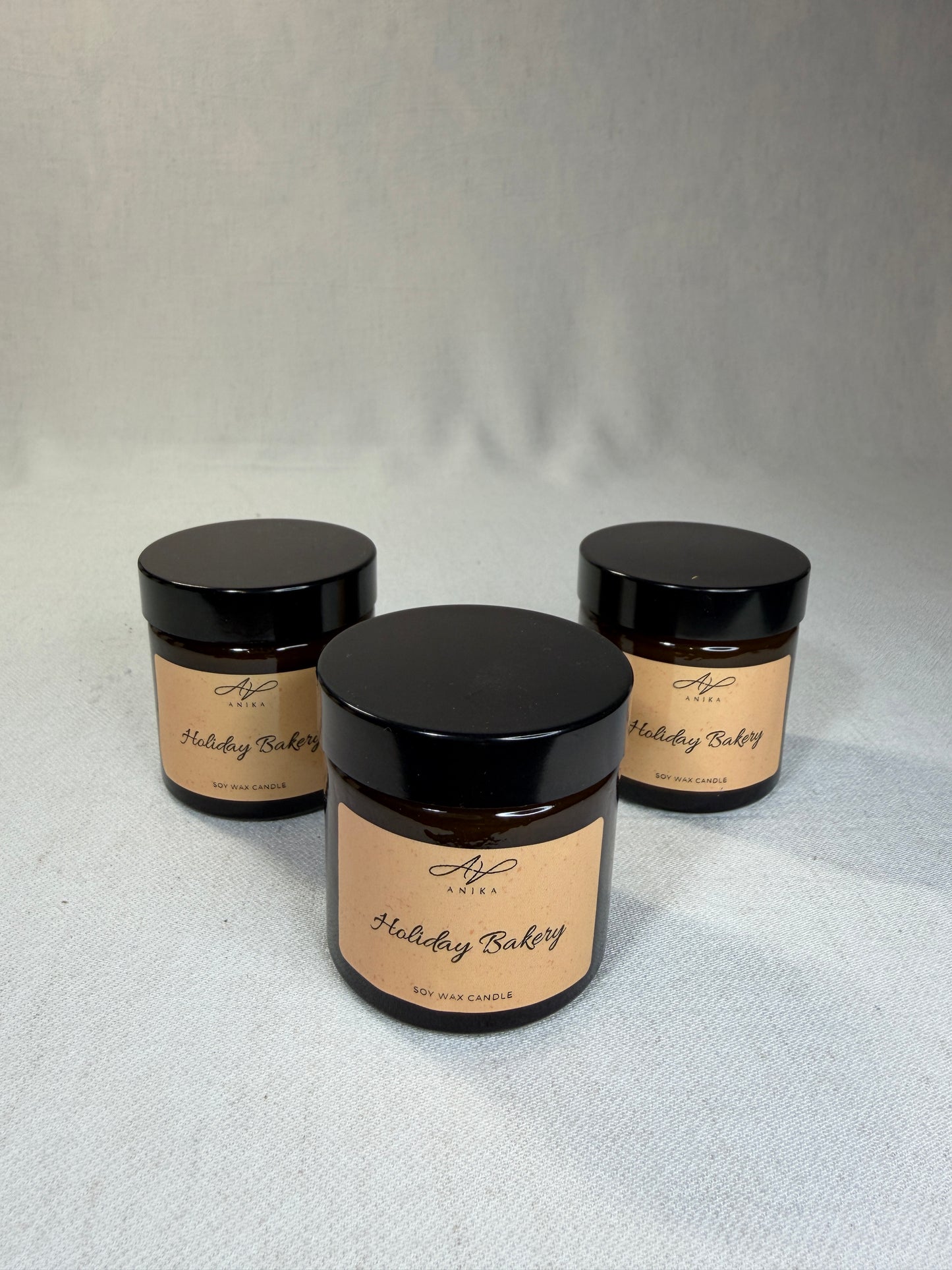 Holiday Bakery sójová sviečka v skle 50g