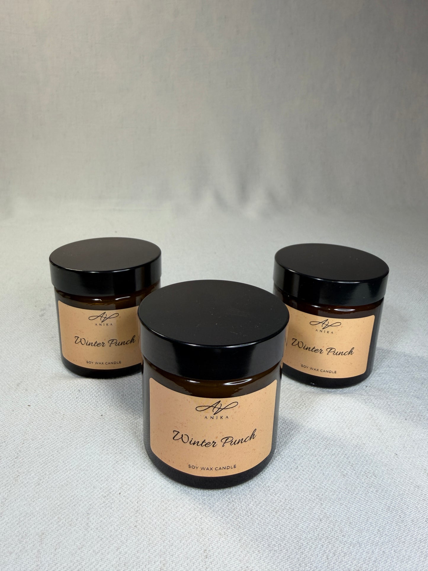 Winter Punch sójová sviečka v skle 50g