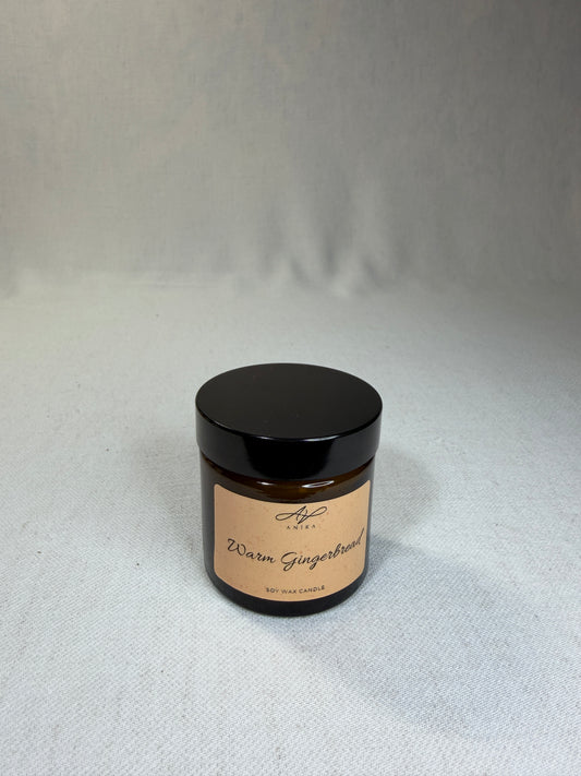 Warm Gingerbread sójová sviečka v skle 50g
