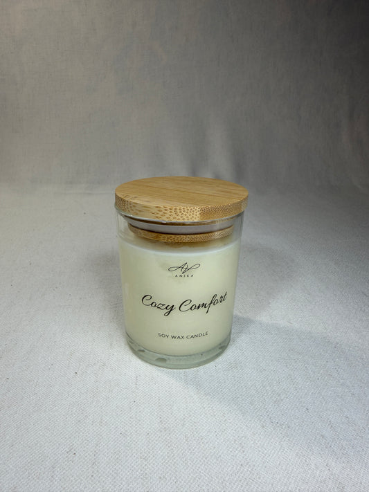 Cozy Comfort sójová sviečka v skle 150g