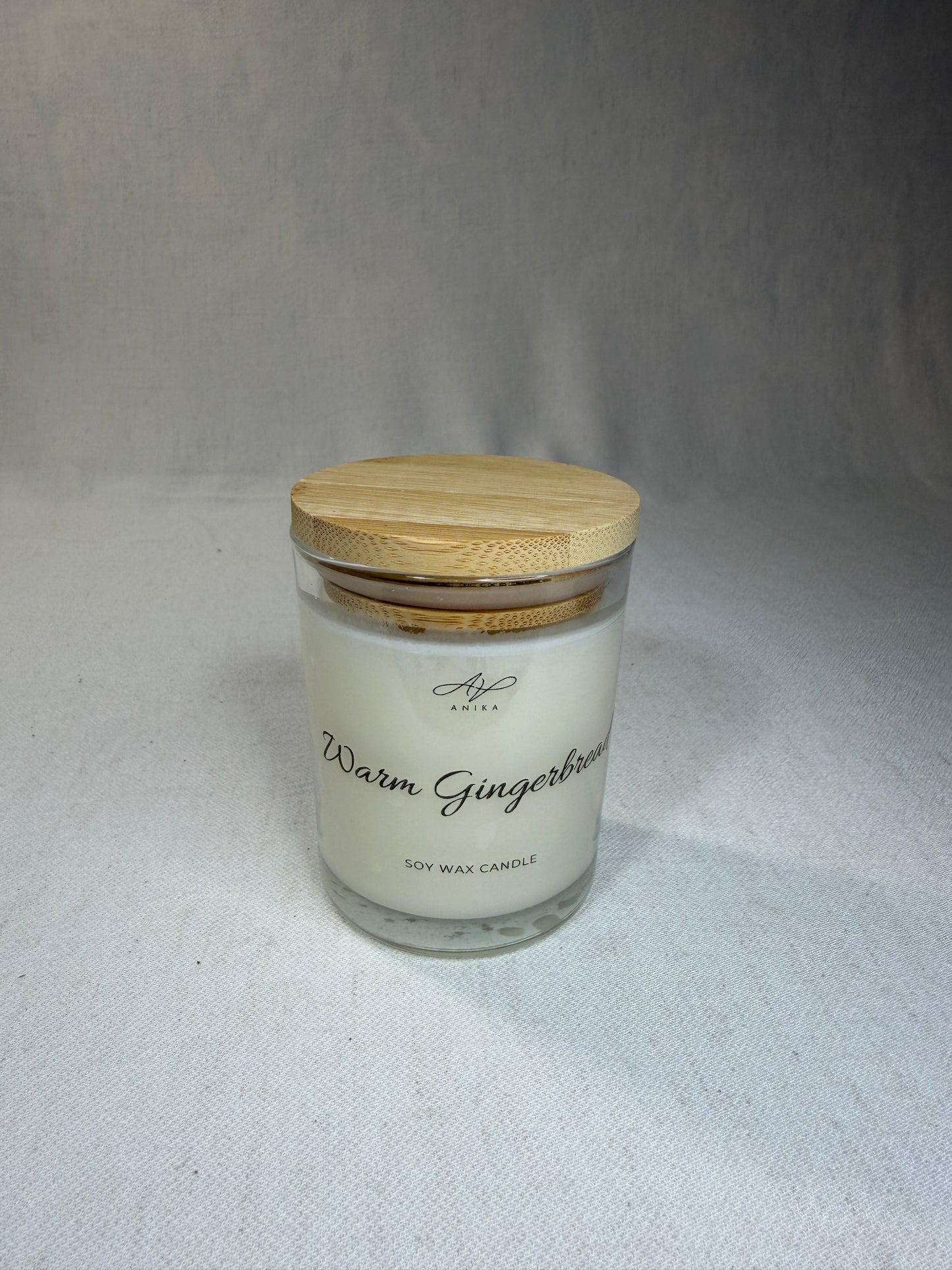 Warm Gingerbread sójová sviečka v skle 150g