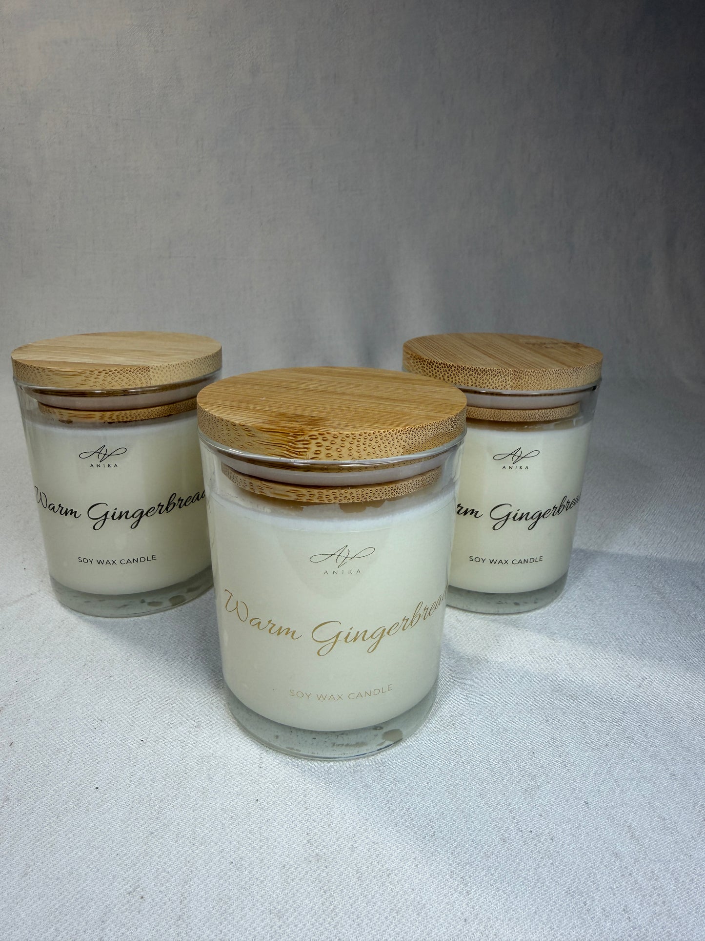 Warm Gingerbread sójová sviečka v skle 150g