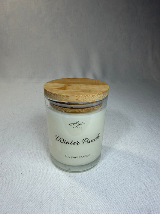 Winter Punch sójová sviečka v skle 150g