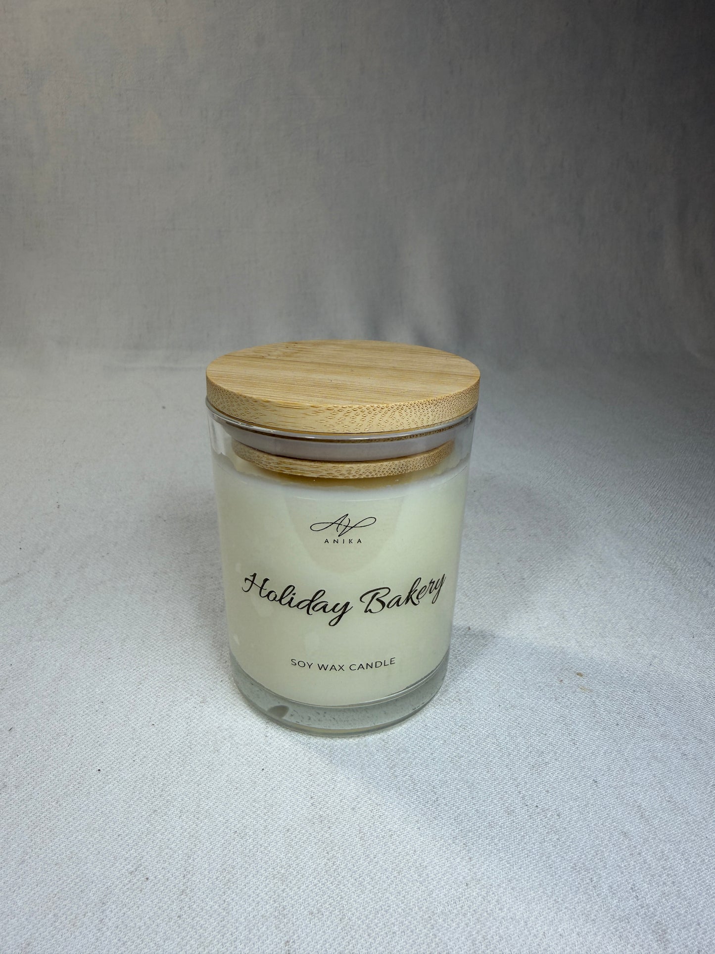 Holiday Bakery sójová sviečka v skle 150g