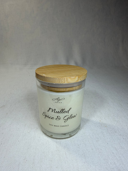 Mulled Spice & Glow sójová sviečka v skle 150g